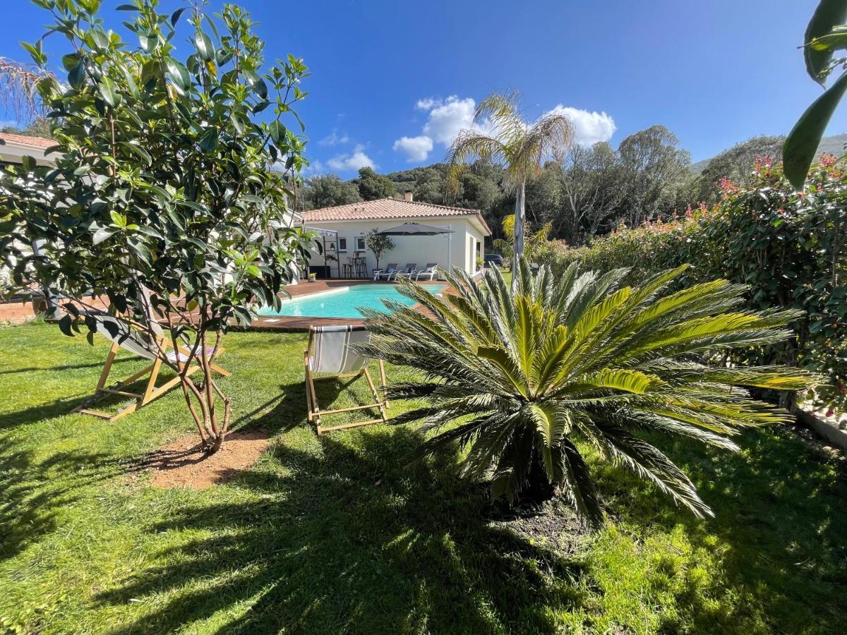 Magnifique Villa Recente Entre Mer Et Montagne Situee Entre Ajaccio Et Porticcio Cauro Extérieur photo