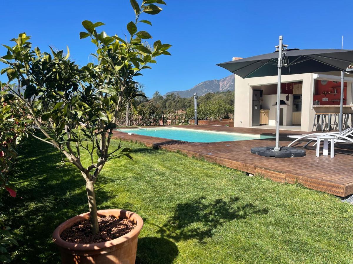 Magnifique Villa Recente Entre Mer Et Montagne Situee Entre Ajaccio Et Porticcio Cauro Extérieur photo