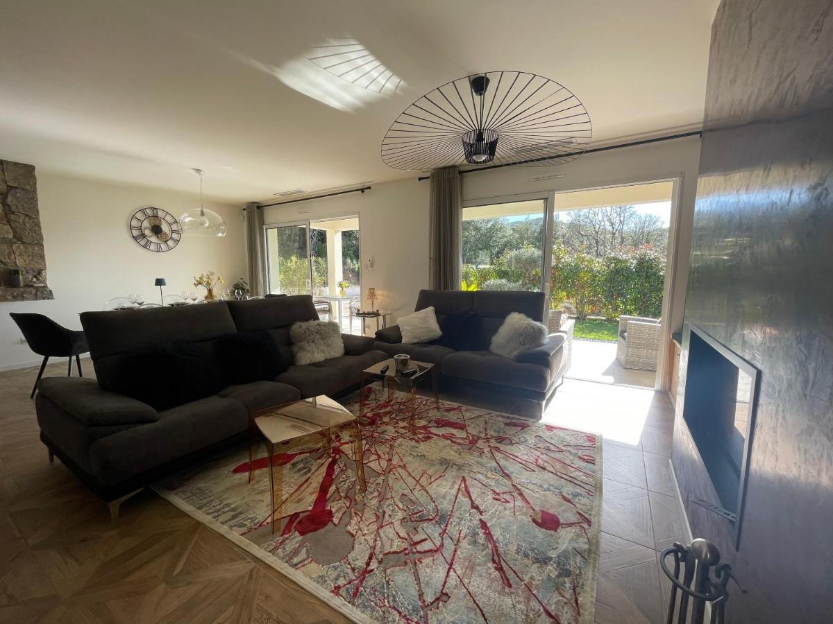 Magnifique Villa Recente Entre Mer Et Montagne Situee Entre Ajaccio Et Porticcio Cauro Extérieur photo